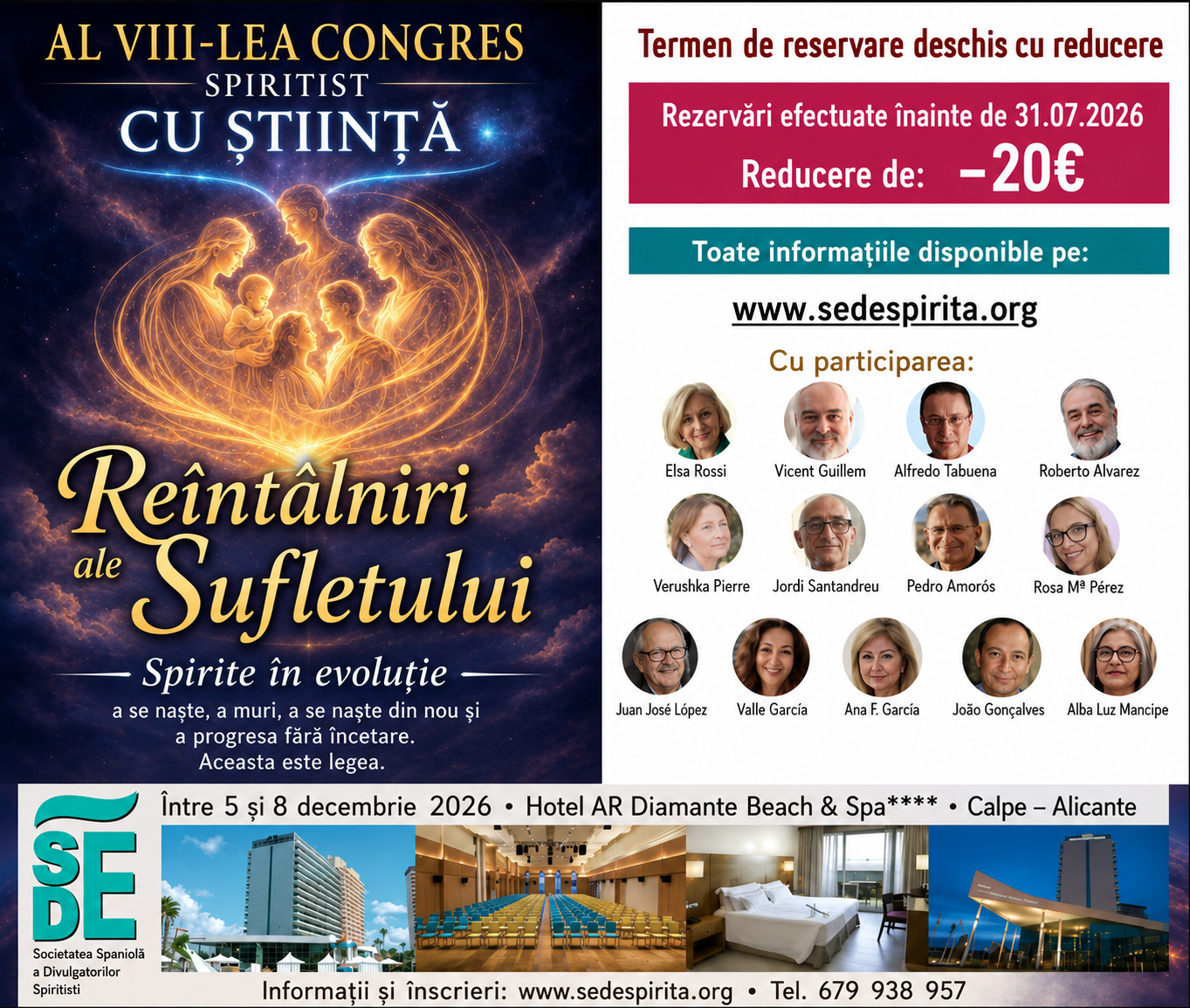 Al VIII-lea Congres Spiritist cu Știință 2026